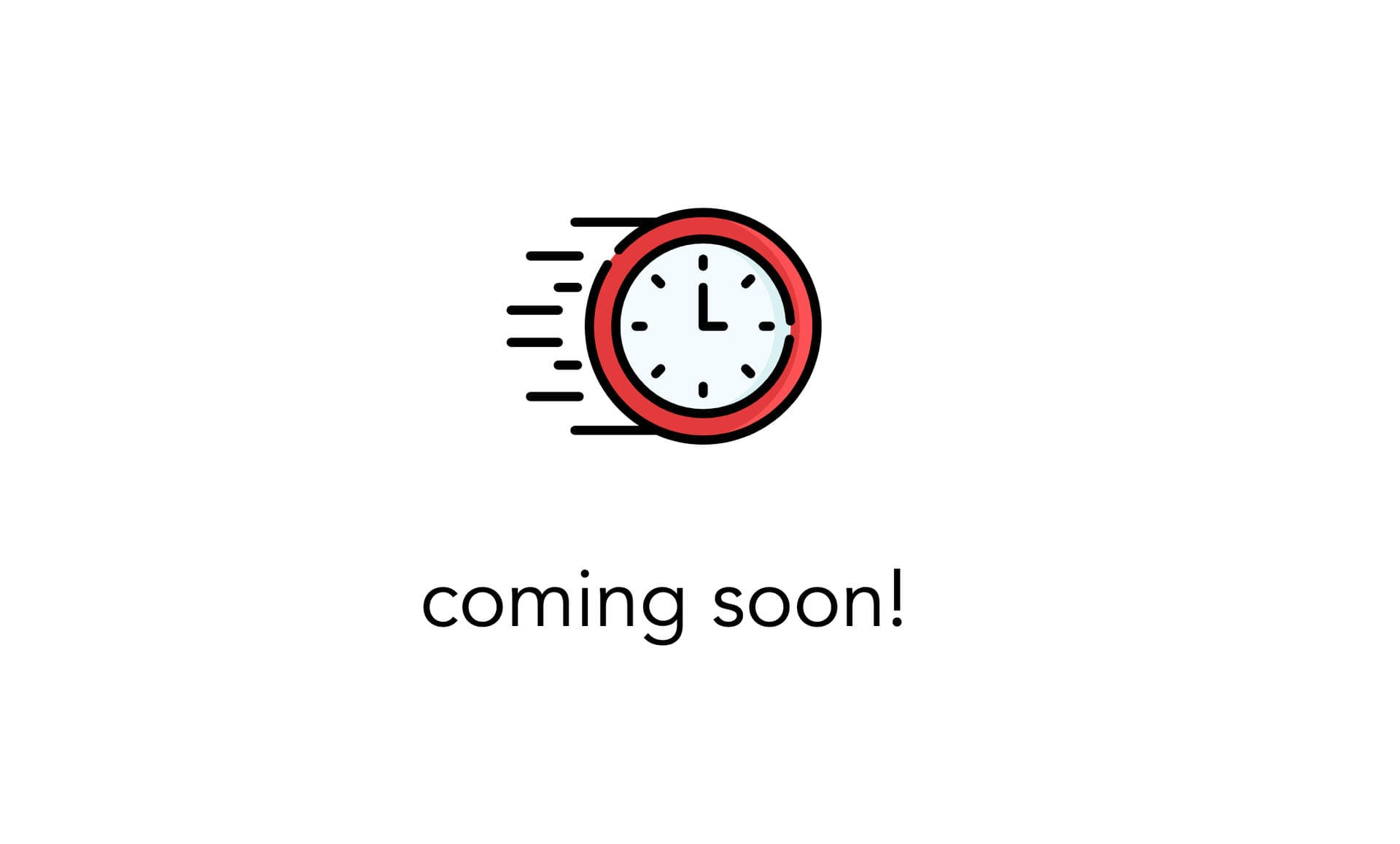 Coming soon logo